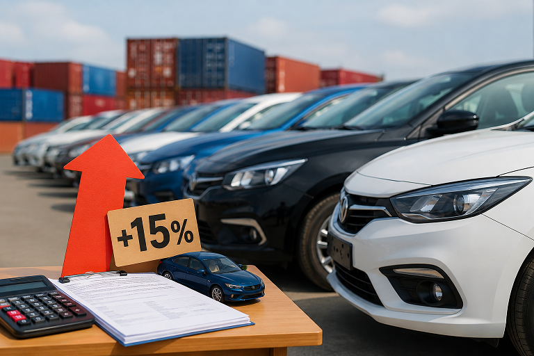 ارتفاع واردات السيارات في كازاخستان بنسبة 15% في سبتمبرتشديد قواعد الاستيراد الفردية، والفترة الانتقالية في التركيز