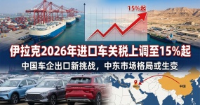 العراق يبرم اتفاقاً جديداً لعام 2026: زيادة الرسوم الجمركية على السيارات المستوردة إلى 15%