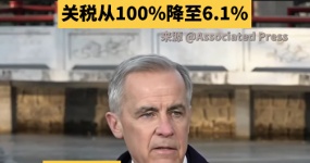 تغيير كبير في السياسة!كارني يعلن خفض الرسوم على السيارات الكهربائية الصينية من 100٪ إلى 6.1٪